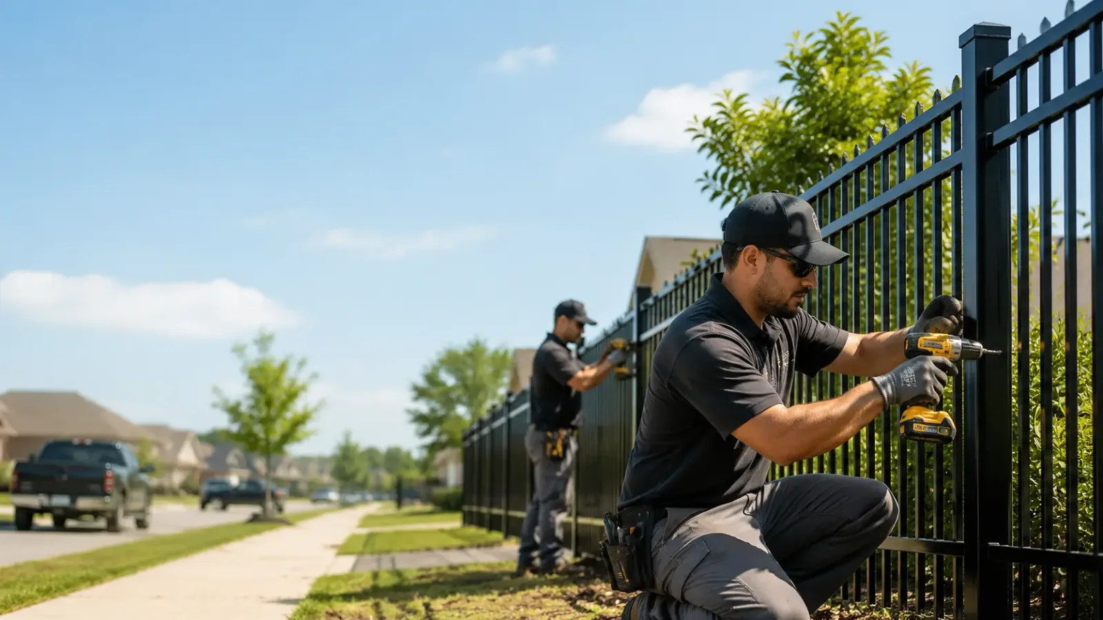 Metal Fence Installation in Le Roy, WV